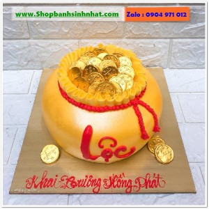 Bánh Sinh Nhật Hũ Vàng - VA104